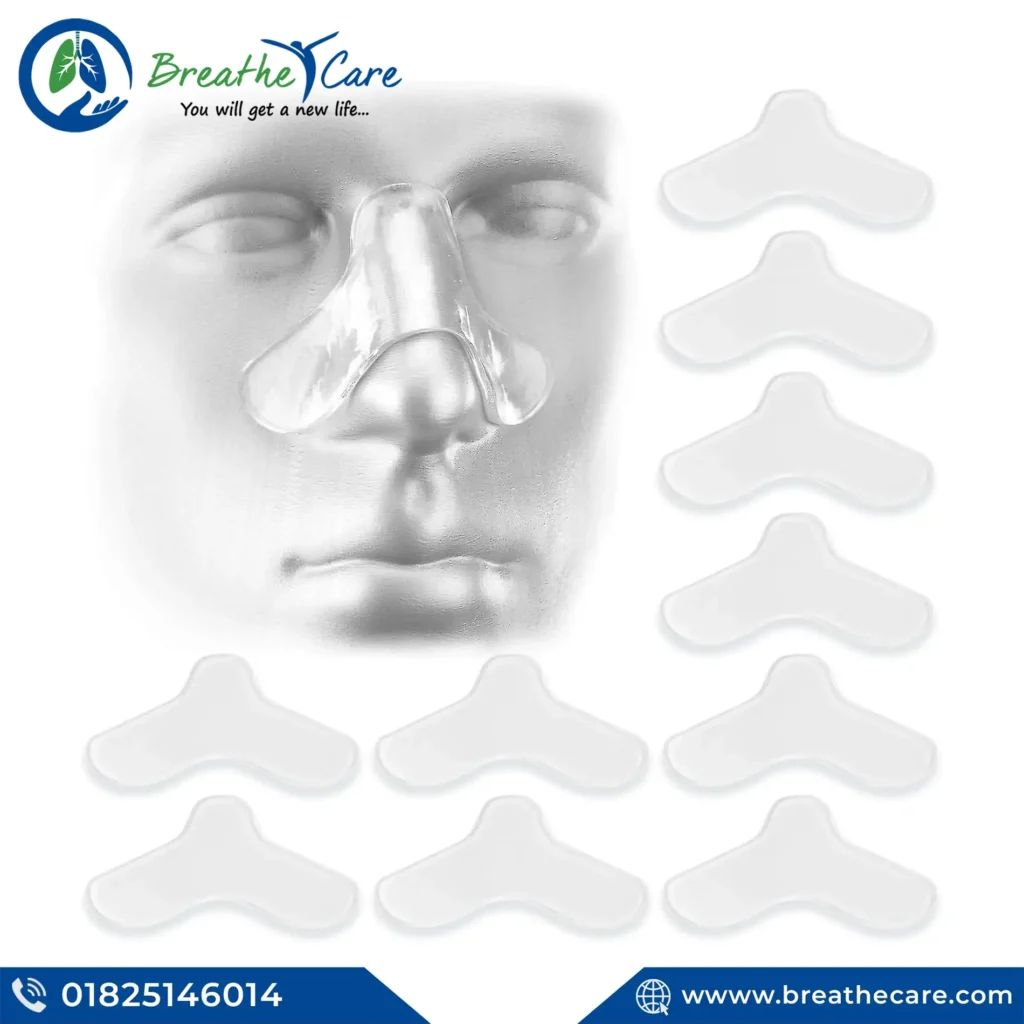 Nasal Gel Pad for CPAP and BiPAP