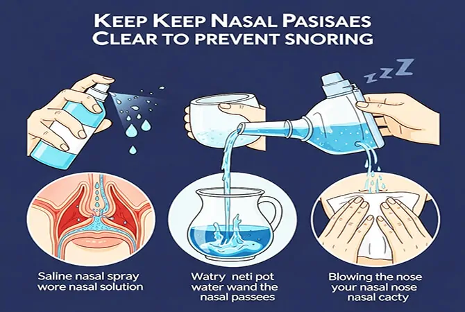 নাসারন্ধ্র পরিষ্কার রাখা